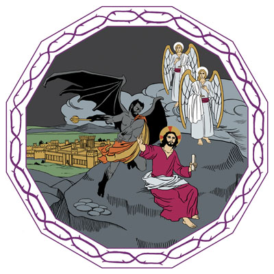 Jumalanpalvelus klo 10 Jeesus, kiusausten voittaja