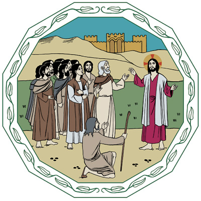Jumalanpalvelus klo 10 Jeesus ja opetuslapsia