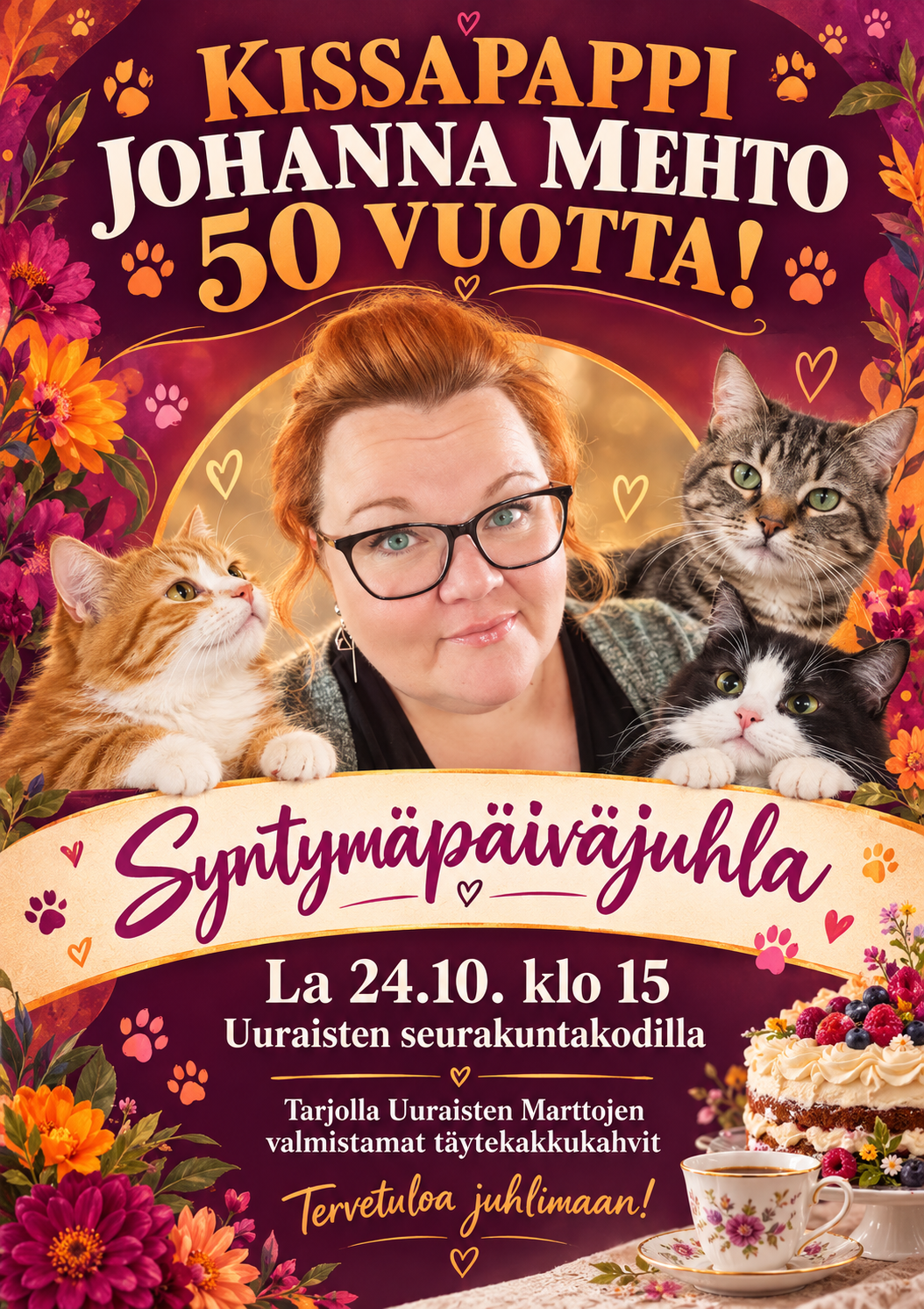 Johanna Mehto 50-v